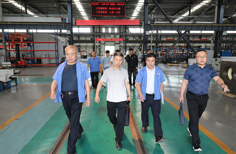 天水市人社局領導來星火公司調(diào)研用工情況